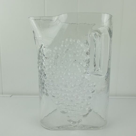Grapevine Glass Pitcher by Riedel Crystal Vintage - Picture 1 of 13